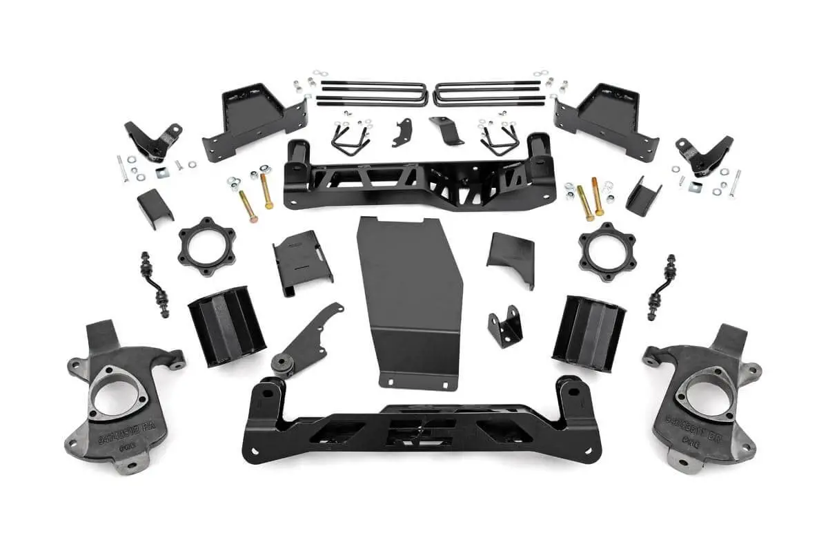 18201  -  6 Inch Lift Kit - Magneride - Alum/Stamp Steel - Gmc Sierra 1500 Denali (14-18) 1