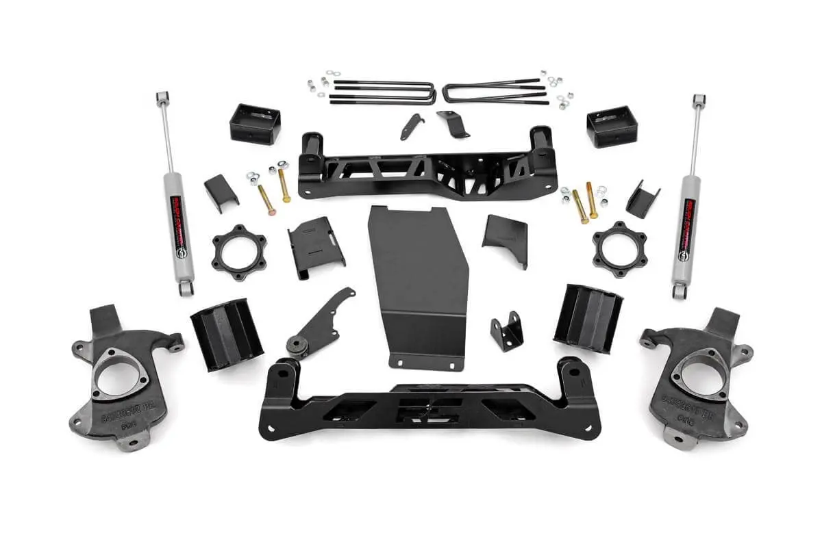 22330  -  5 Inch Lift Kit - Cast Steel - Chevy/Gmc 1500 4Wd (14-18 & Classic) 1