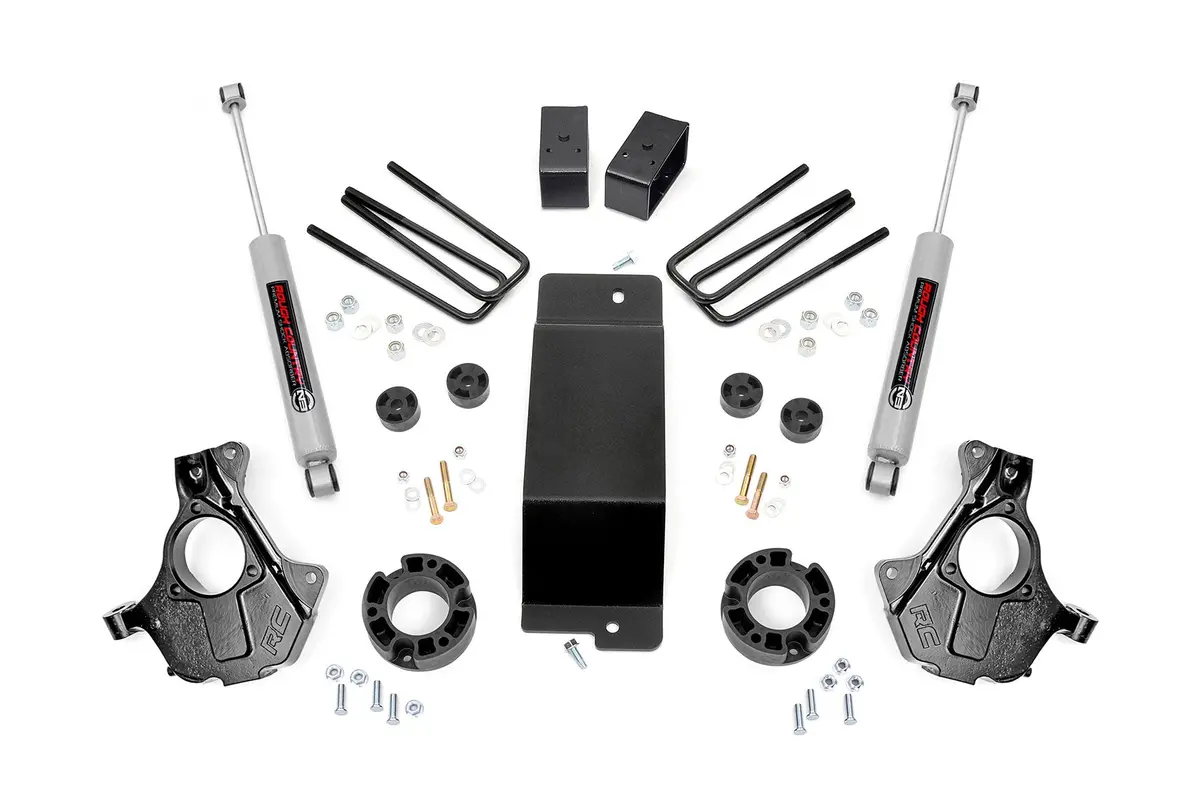 12130  -  3.5 Inch Lift Kit - Alum/Stamp Steel Lca - Chevy/Gmc 1500 (14-18 & Classic) 1