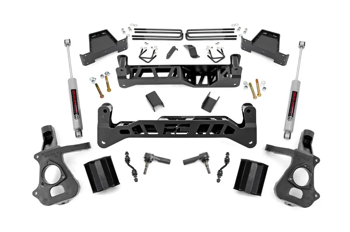 18731  -  7 Inch Lift Kit - Alu/S.Steel - Chevy/Gmc 1500 2Wd (14-18 & Classic) 1