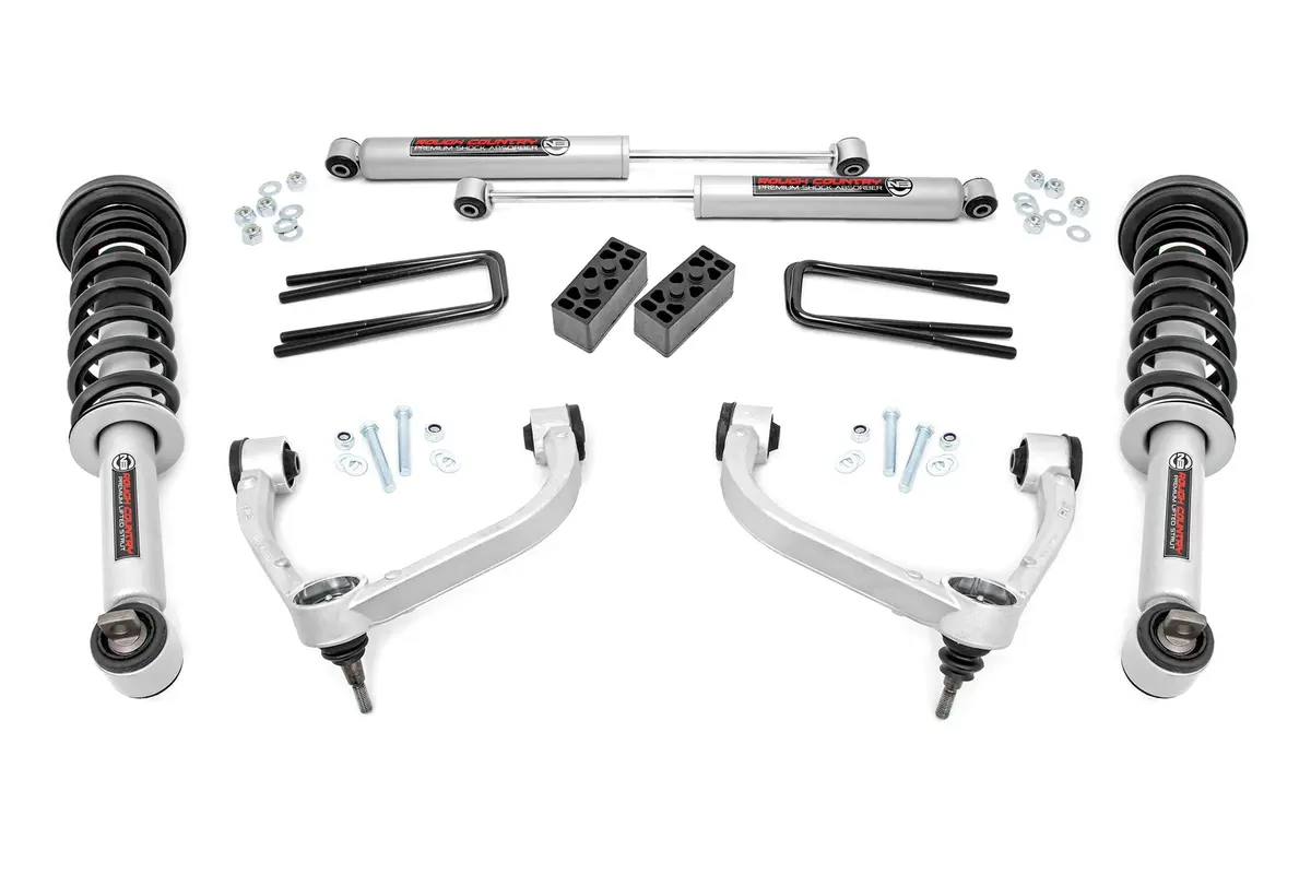 54531  -  3 Inch Lift Kit - N3 Struts - Ford F-150 4Wd (2014-2020) 1