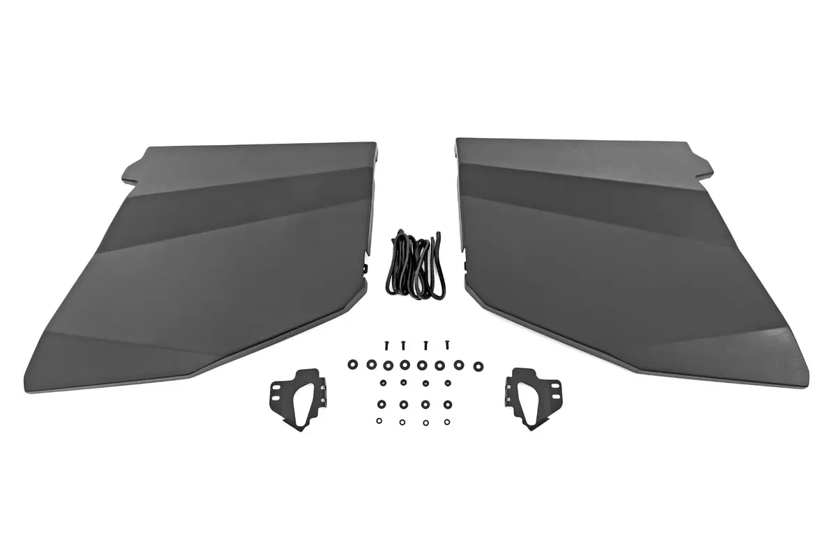 93121  -  Aluminum Lower Half Doors - Rear - Polaris Rzr Xp 4 1000/Rzr Xp 4 Turbo S 1