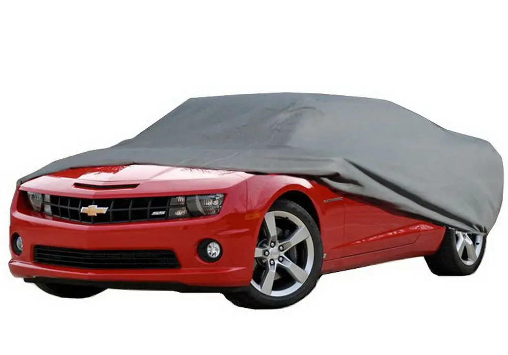 1400  -  Custom Car Cover 4 Layer - Includes Lock, Cable, And Storage Bag 1