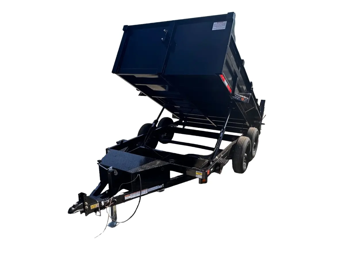Dump Trailer 14' 14K  - Quality Steel And Aluminum Brand - Model 8314D14k 1