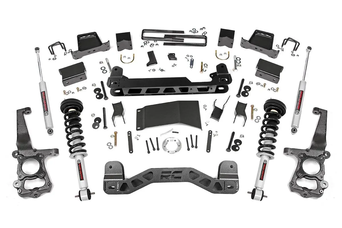 55731  -  6 Inch Lift Kit - N3 Struts - Ford F-150 4Wd (2015-2020) 1