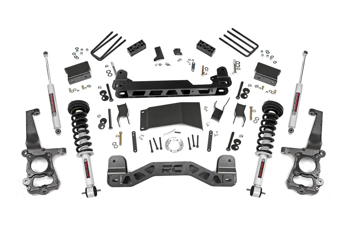 55531  -  4 Inch Lift Kit - N3 Struts - Ford F-150 4Wd (2015-2020) 1
