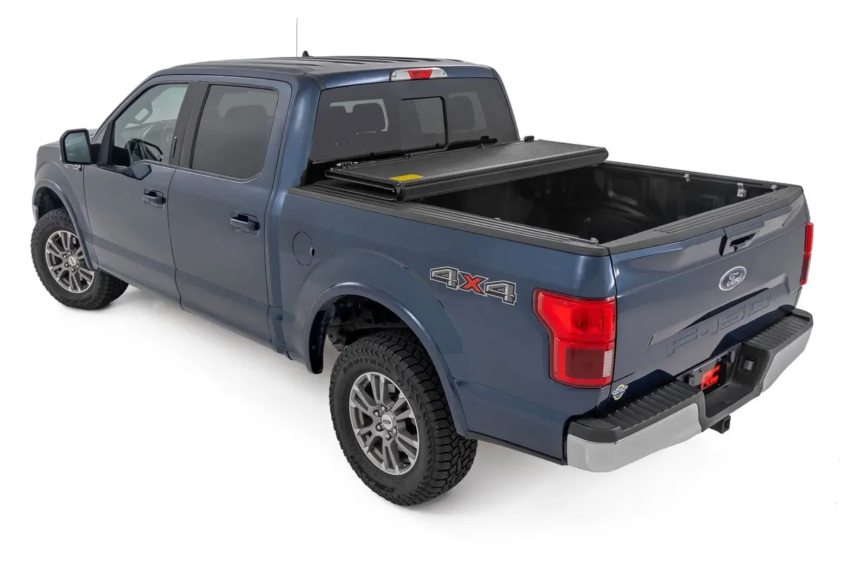 47220550B - Hard Low Profile Bed Cover - 5'7" Bed - Ford F-150 (15-20)/Raptor (17-20) 2