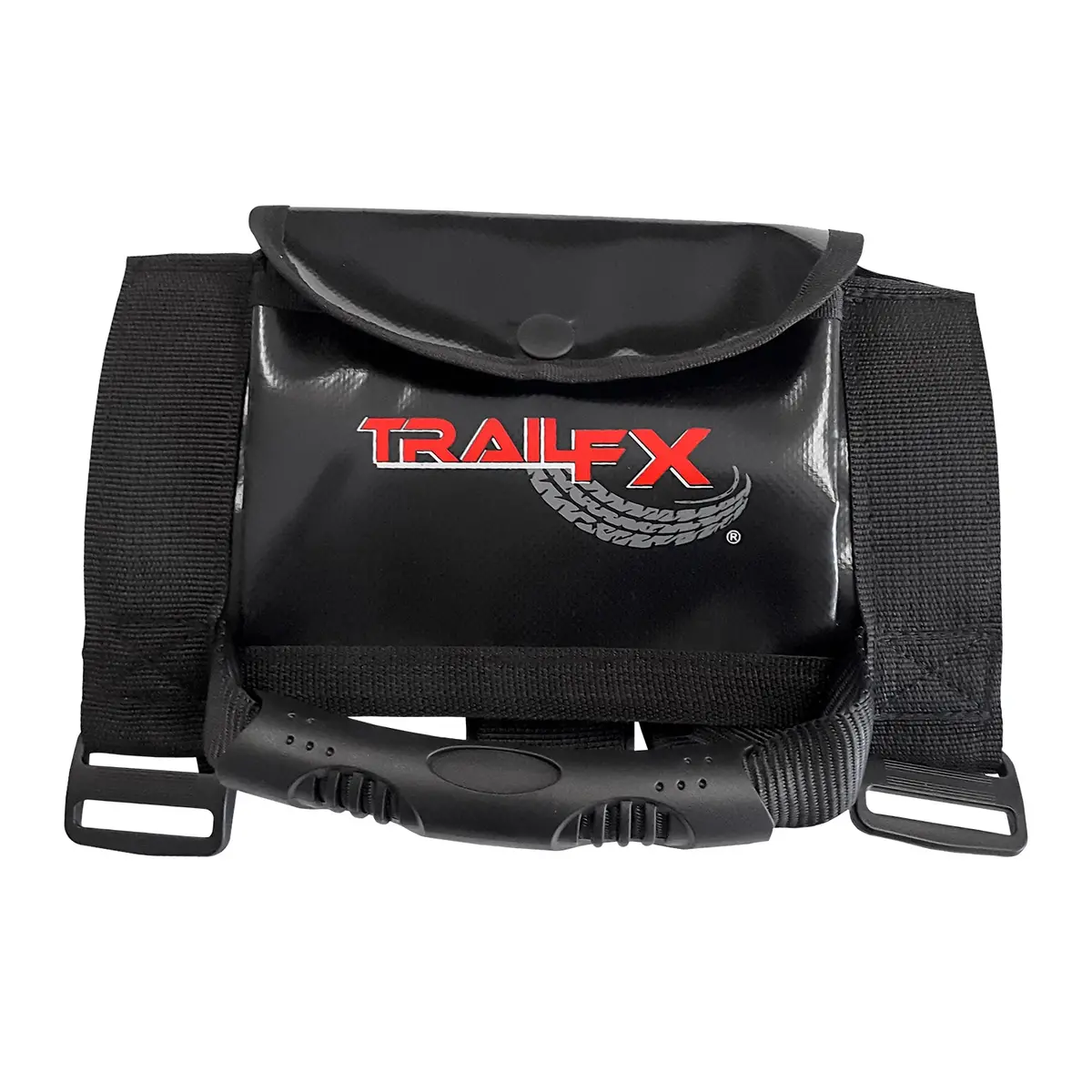 J049  -  Set Of 2 Mounts To 2-3 Inch Roll Bar Black With Trail Fx Logo On Pouch 1
