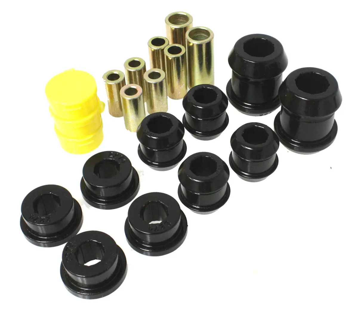16.3105G  -  Control Arm Bushing Set; Black; Front; Performance Polyurethane; 1