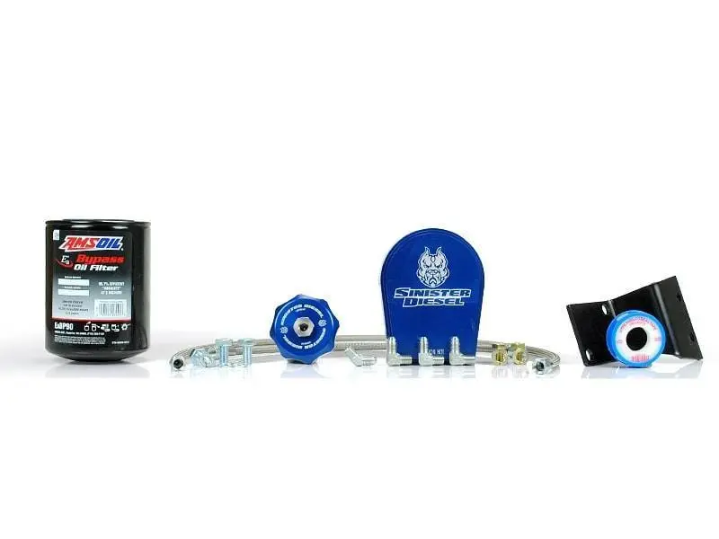 Sinister Diesel 13-20 Ram 2500/3500 6.7L Cummins Bypass Oil Filter System 1