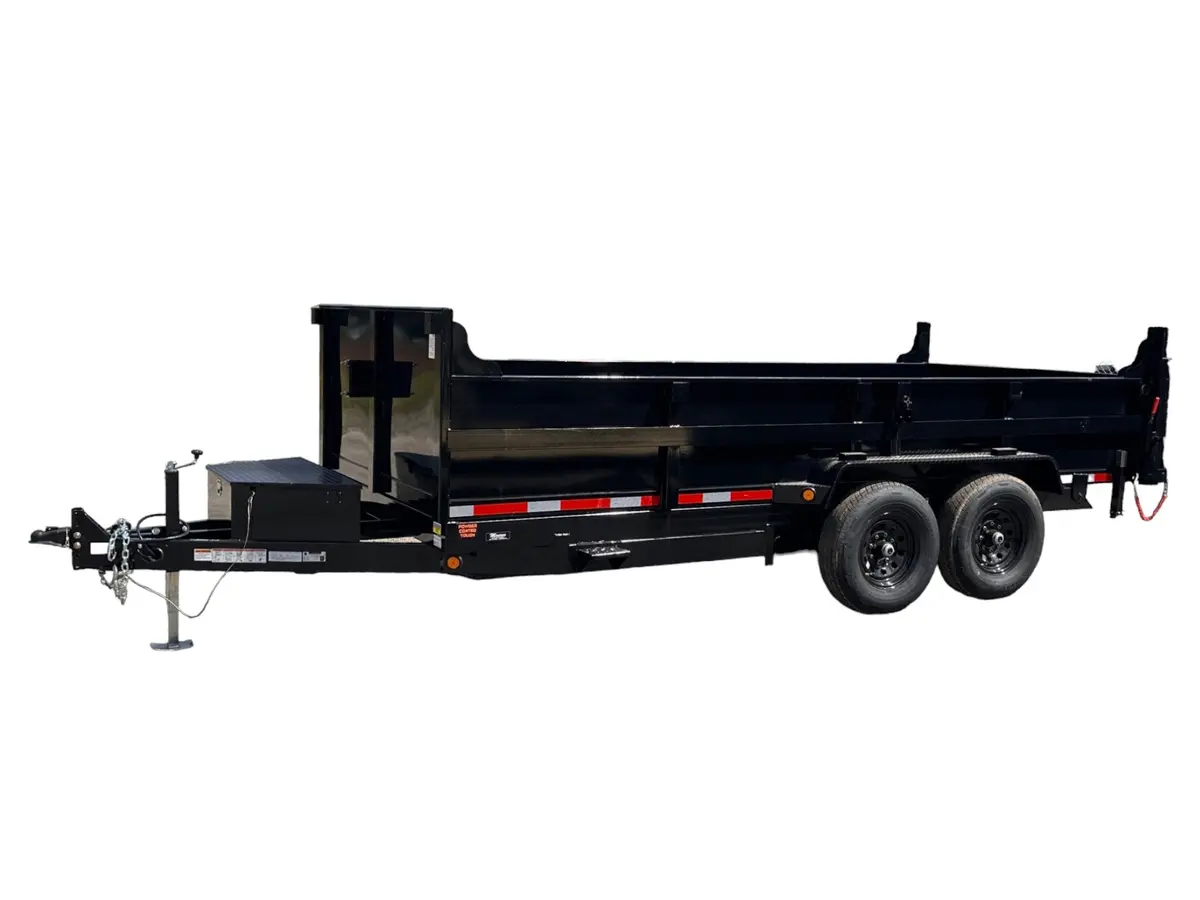 Dump Trailer 16' 14K  - Quality Steel And Aluminum Brand - Model 8316D14k 1