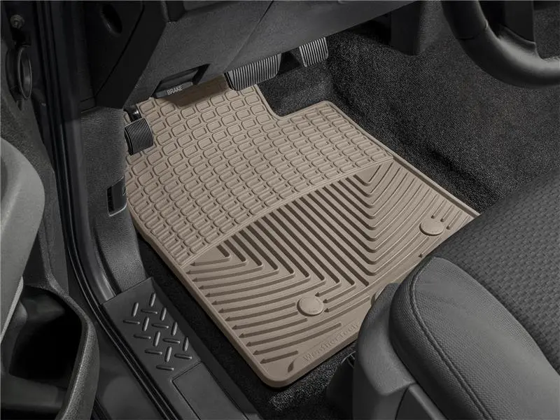 Weathertech 93 Mercedes-Benz 300Ce Front Rubber Mats - Tan 1