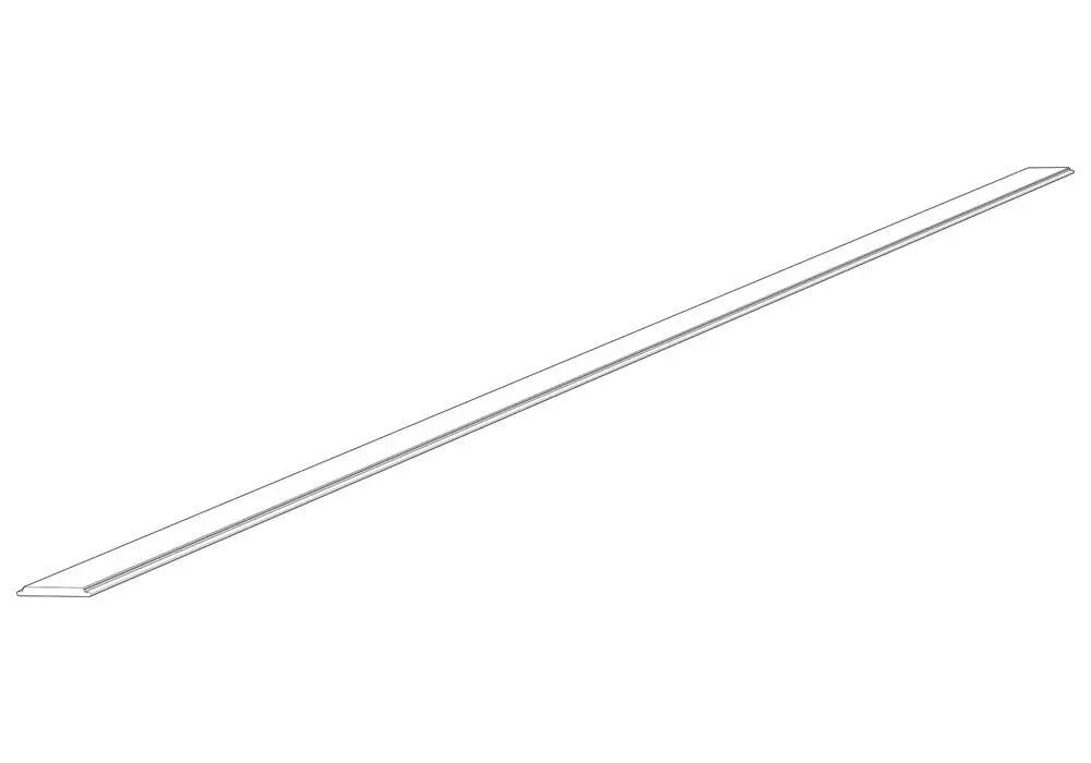 1117840  -  Bulkhead Seal Kit - 3/8" X 1" X 65.5" - Truxport/Lo Pro 1