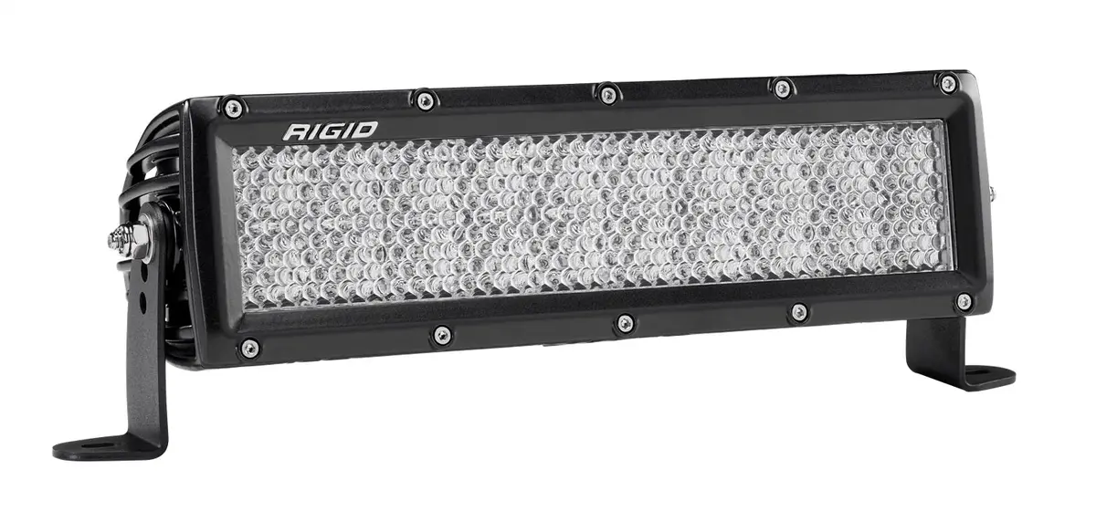 E-Series Pro Led Light, Diffused Lens, 10 Inch, Black Housing 1