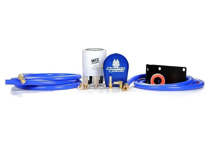 Sinister Diesel 07.5-12 Dodge 6.7L Cummins Coolant Filtration System W/ Wix Filter 1
