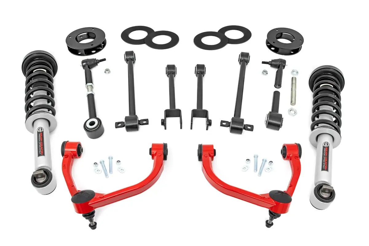40231Red - 3 Inch Lift Kit - Uca - Ford Expedition 4Wd (2018-2024) 1