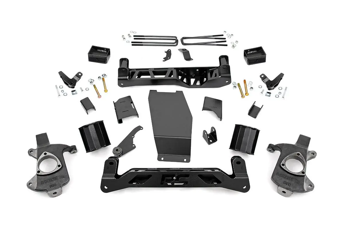 18300  -  5 Inch Lift Kit - Magneride - Cast Steel - Gmc Sierra 1500 Denali 4Wd (14-18) 1