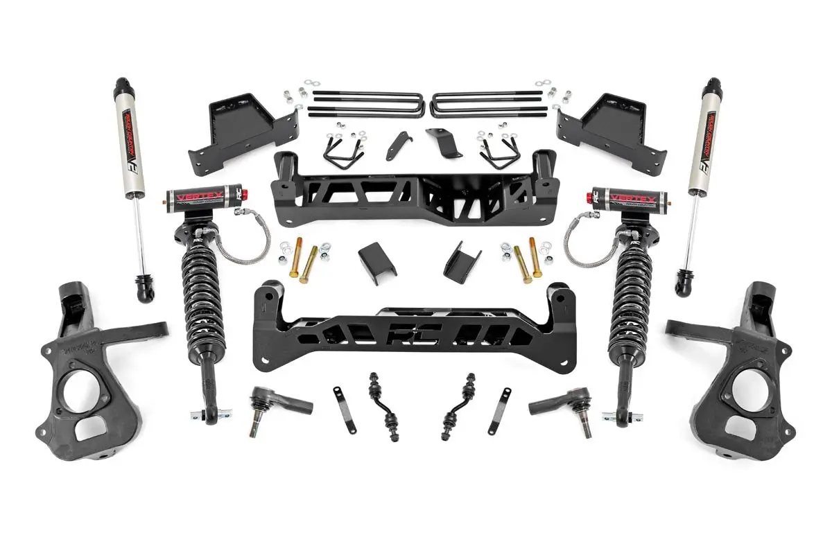 23757  -  7 Inch Lift Kit - Cast Steel - Vertex/V2 - Chevy/Gmc 1500 (14-18 & Classic) 1