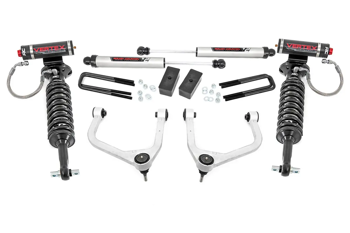 22657  -  3.5 Inch Lift Kit - Vertex/V2 - Gmc Sierra 1500 2Wd/4Wd (2019-2025 & Classic) 1