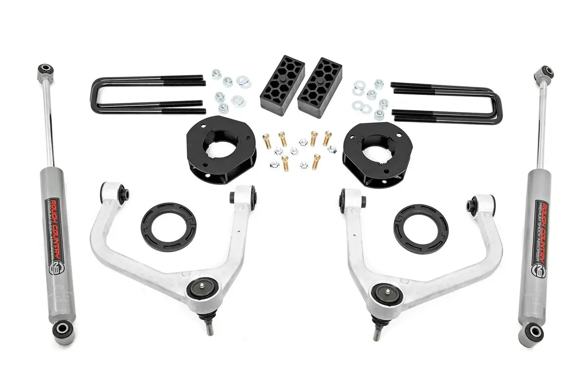 29531A - 3.5 Inch Lift Kit - Chevy Silverado 1500 2Wd/4Wd (2019-2024 & Classic) 1