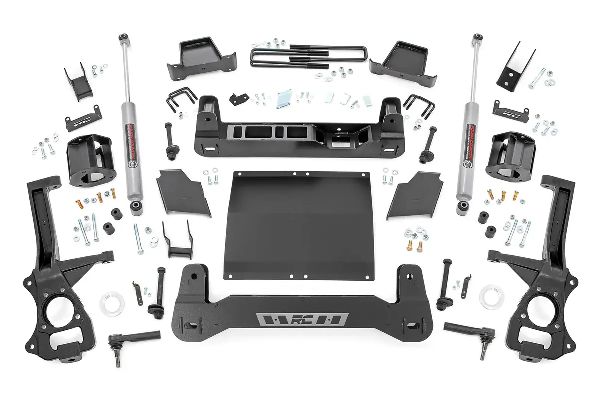 27531D  -  4 Inch Lift Kit - Diesel - Chevy/Gmc Sierra 1500 (19-24)/Silverado 1500 (19-24) 1