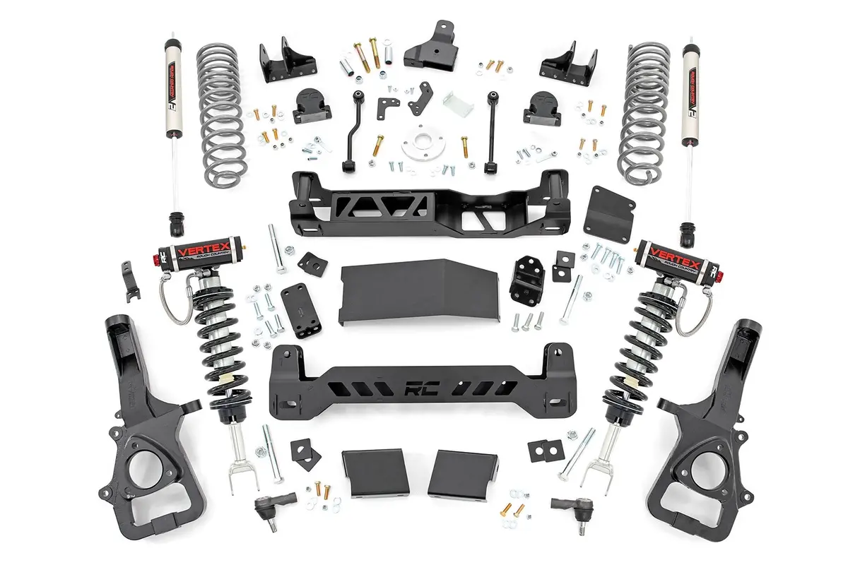 33957  -  6 Inch Lift Kit - 22Xl - Vertex/V2 - Dual Rate Coils - Ram 1500 4Wd (19-24) 1