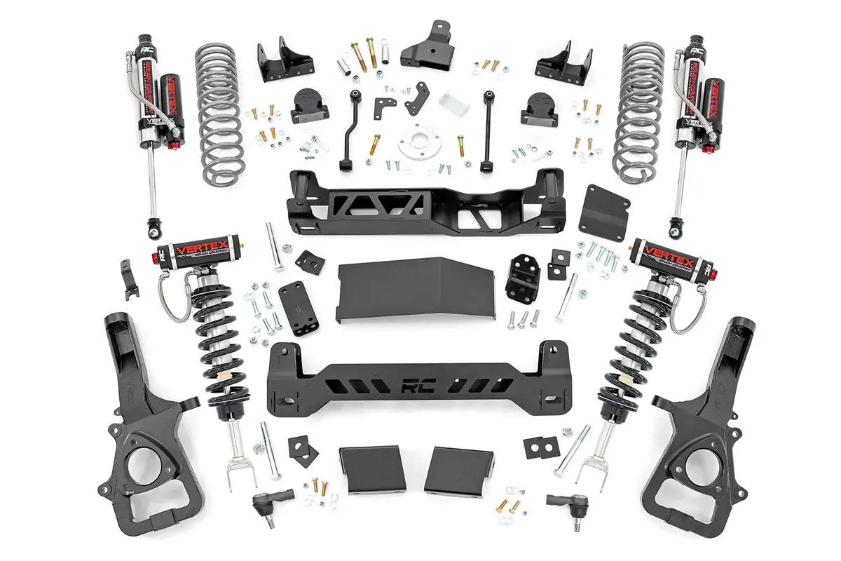 33950  -  6 Inch Lift Kit - 22Xl - Vertex - Dual Rate Coils - Ram 1500 4Wd (2019-2024) 1