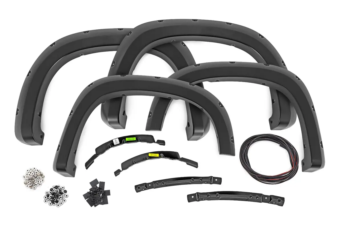 F-C12211  -  Pocket Fender Flares - Chevy Silverado 1500 2Wd/4Wd (2022-2025) 1