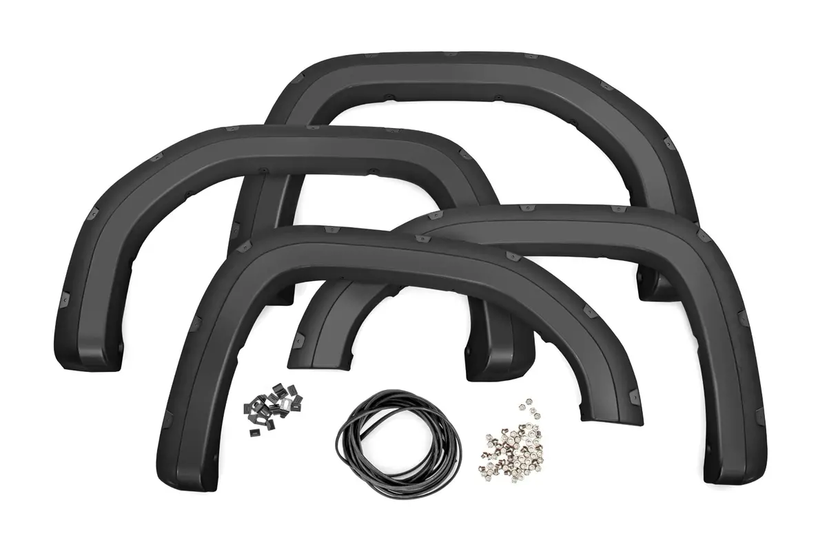 F-C11950a  -  Pocket Fender Flares - Gmc Sierra 1500 2Wd/4Wd (2019-2025 & Classic) 1