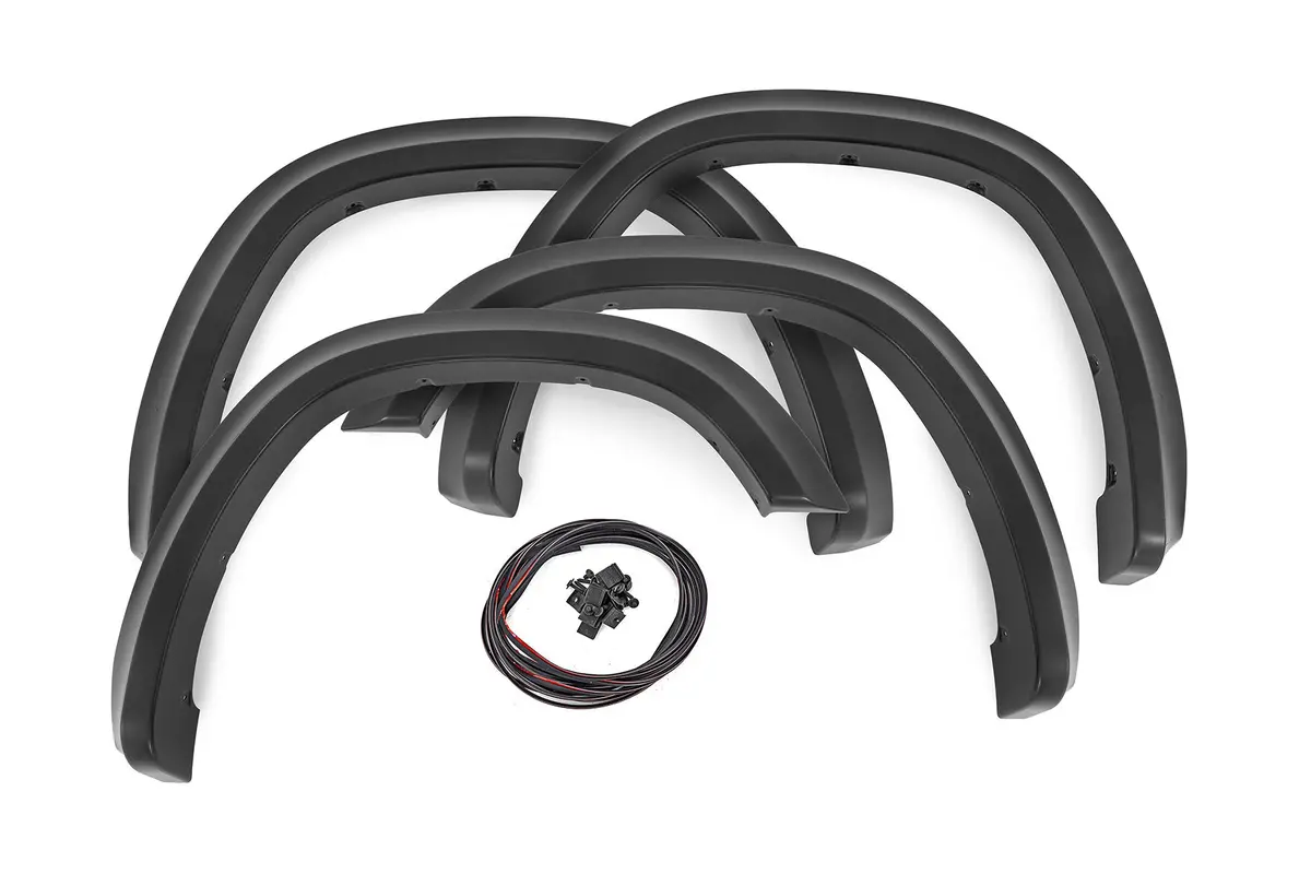 S-D10914-Px8  -  Sport Fender Flares - Px8 Black Crystal - Ram 1500 2Wd/4Wd (2019-2024) 1