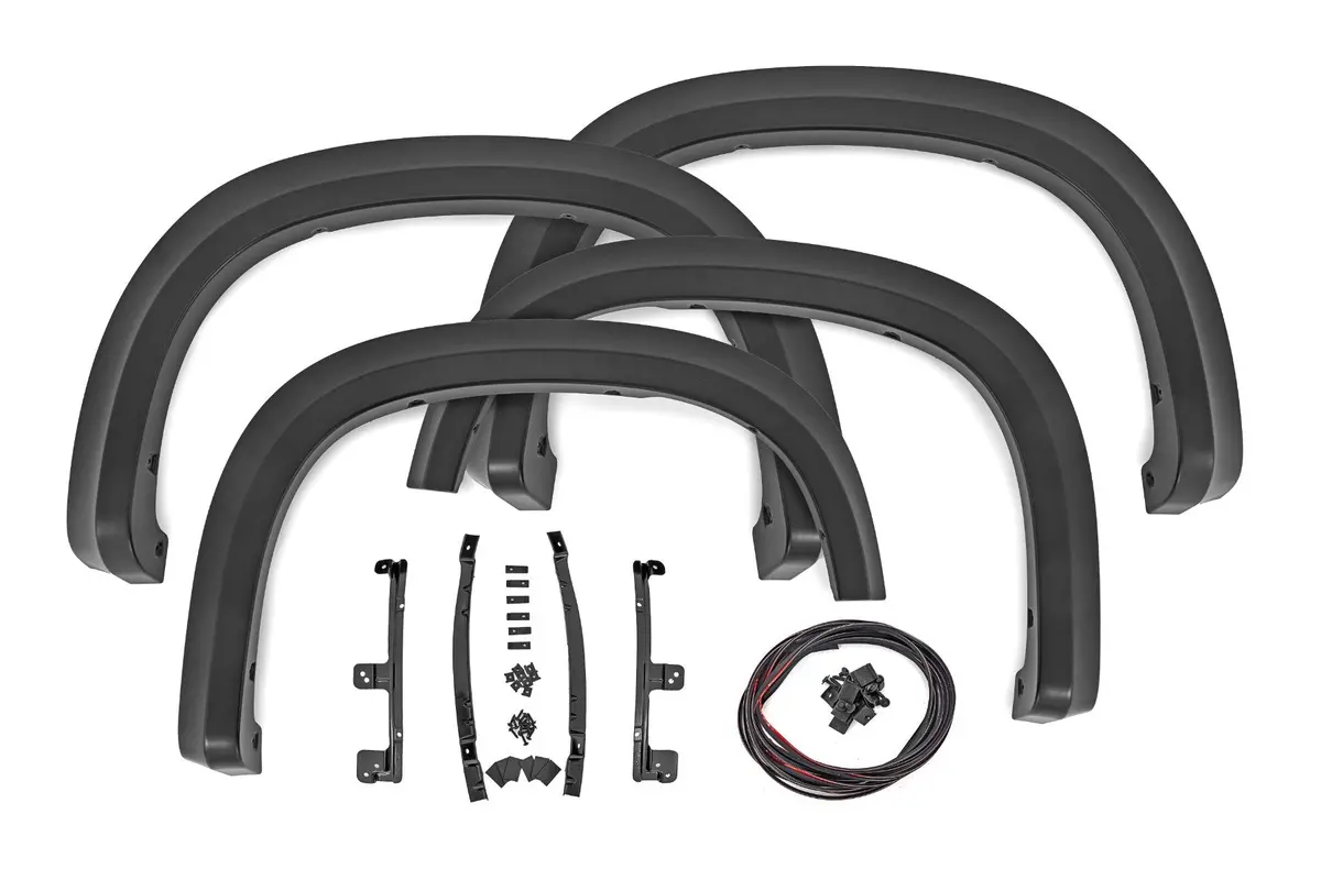 S-C12210  -  Fender Flares - Sport - Chevy Silverado 1500 2Wd/4Wd (2019-2025 & Classic) 1