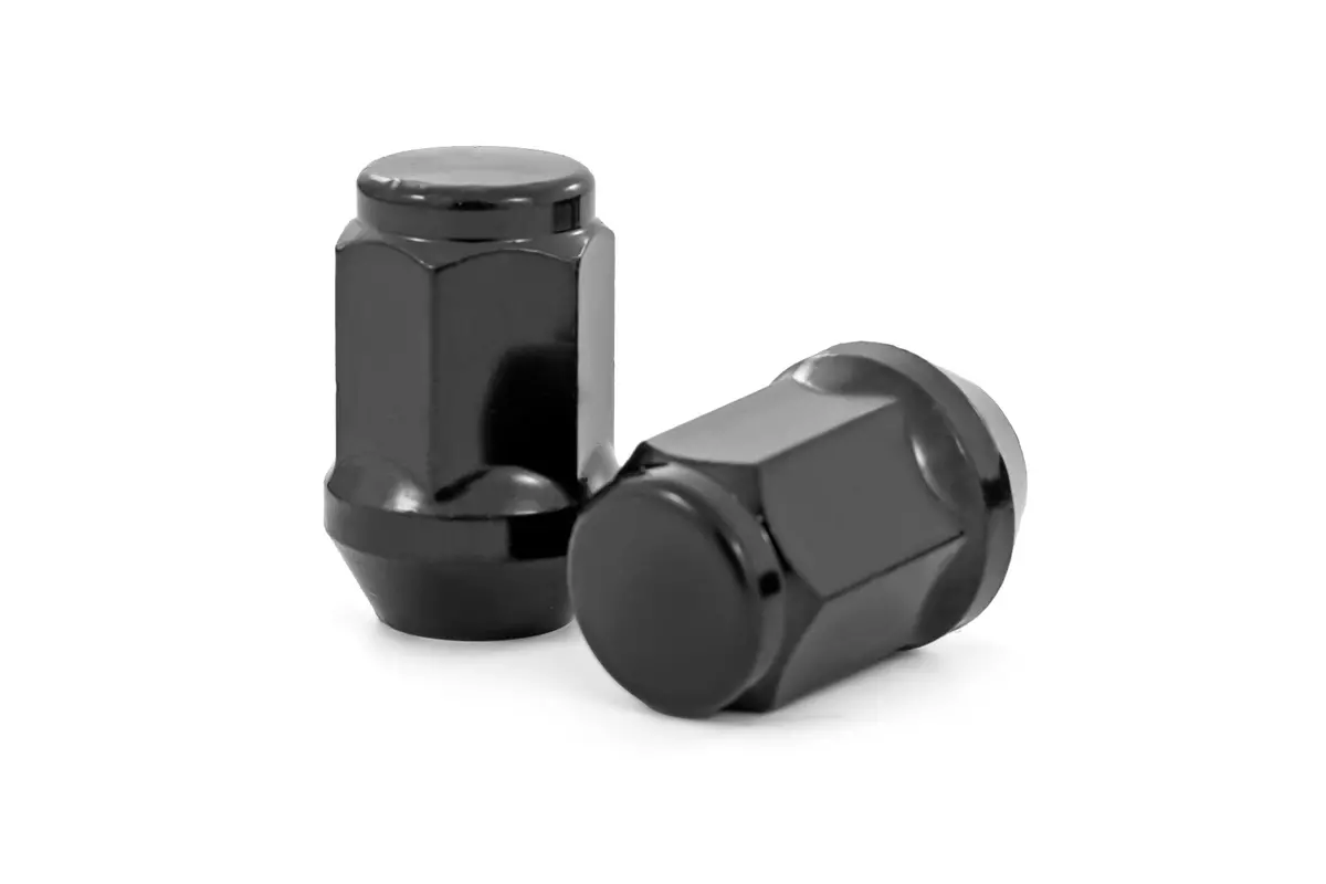 1907Sblk - Lug Nut Set - M12x1.5 - 16 Qty - Black 2