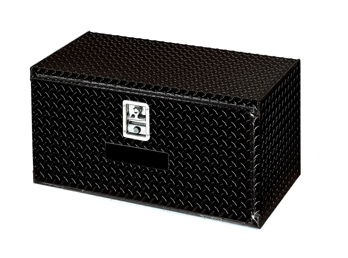 190243S  -  Underbody Sgl Lid Smooth Matte Black Steel 24X18-3/4X18 4.7 Cubic Ft Cap 1