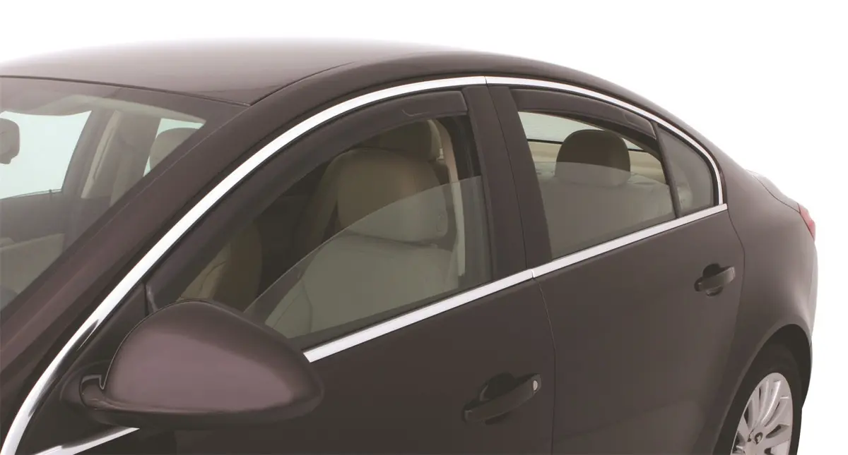 194275  -  Ventvisor Deflector; Smoke; In-Channel; 4 Pc. 1