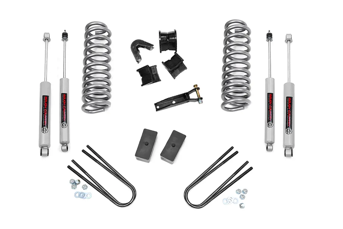 445-70-76.20  -  4 Inch Lift Kit - Rear Blocks - Ford F-100 4Wd (1970-1976) 1