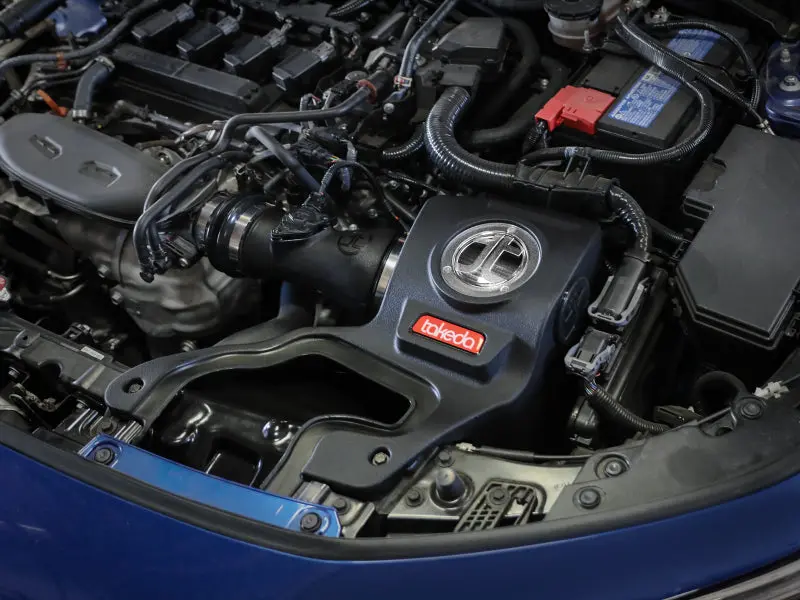 Afe 22-23 Honda Civic L4 1.5L (T) Takeda Momentum Cold Air Intake System W/ Pro Dry S Filter 2