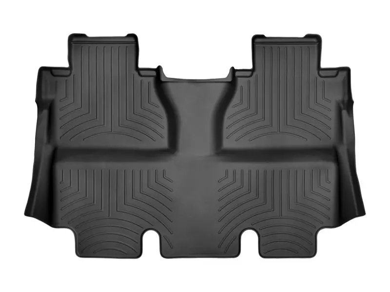 Weathertech 14+ Toyota Tundra Crewmax Rear Floorliners - Black 1