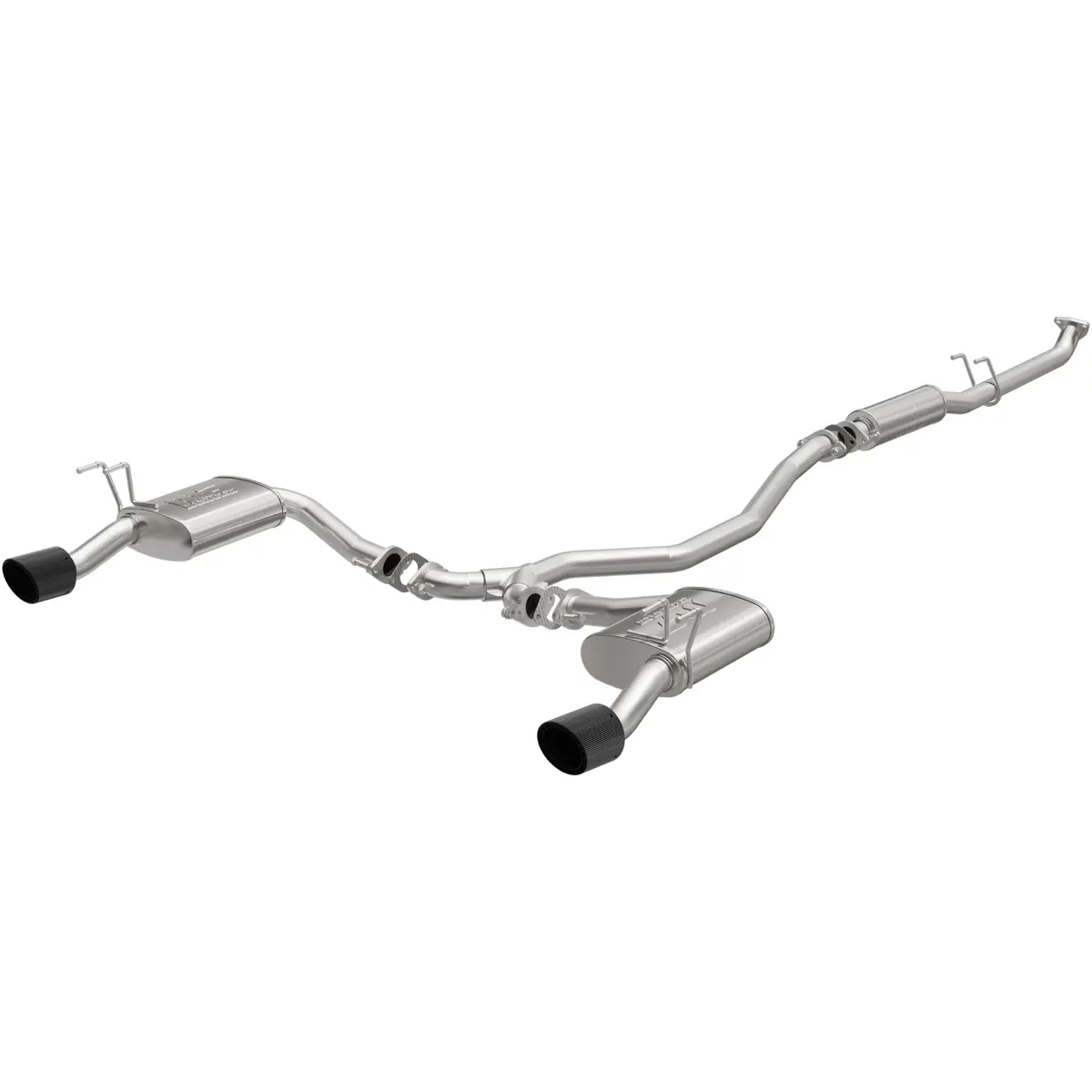 19612  -  Neo Series Carbon Fiber Tips Cat-Back System 1