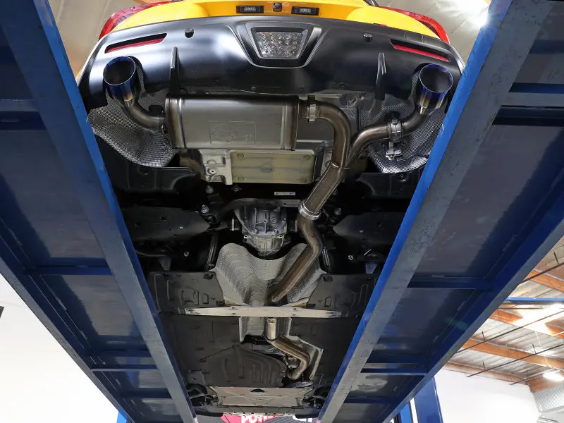 Afe Power Takeda 2021 Toyota Supra 2.0L (T) 2.5In-3In 304 Ss Cb Exhaust W/ Polished Tips 2