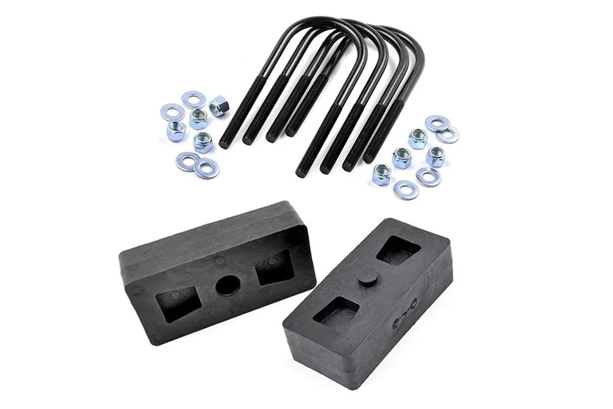 6581  -  1 Inch Block & U-Bolt Kit - Ford F-150 2Wd/4Wd (1997-2003) 1