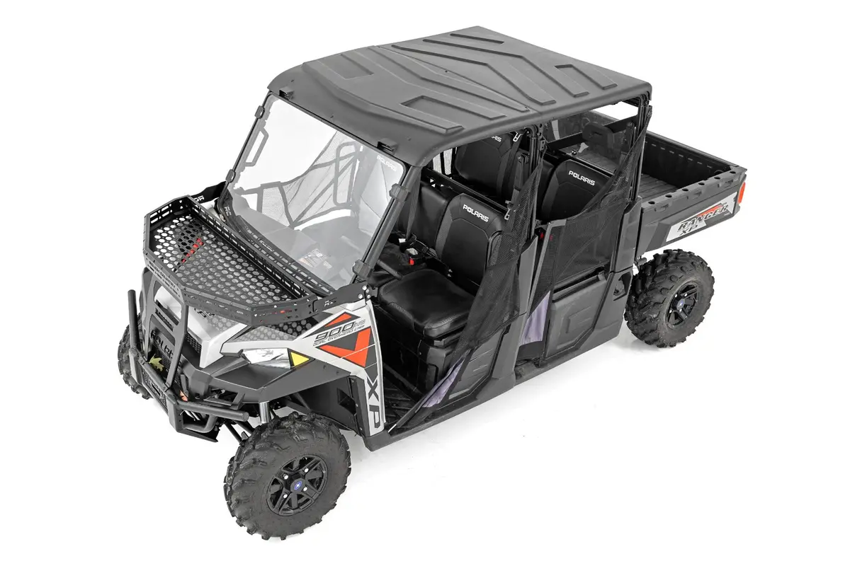 93148 - Front Cargo Rack - 6" Black Slimline - Polaris Ranger Xp 900/Ranger Xp 1000 2