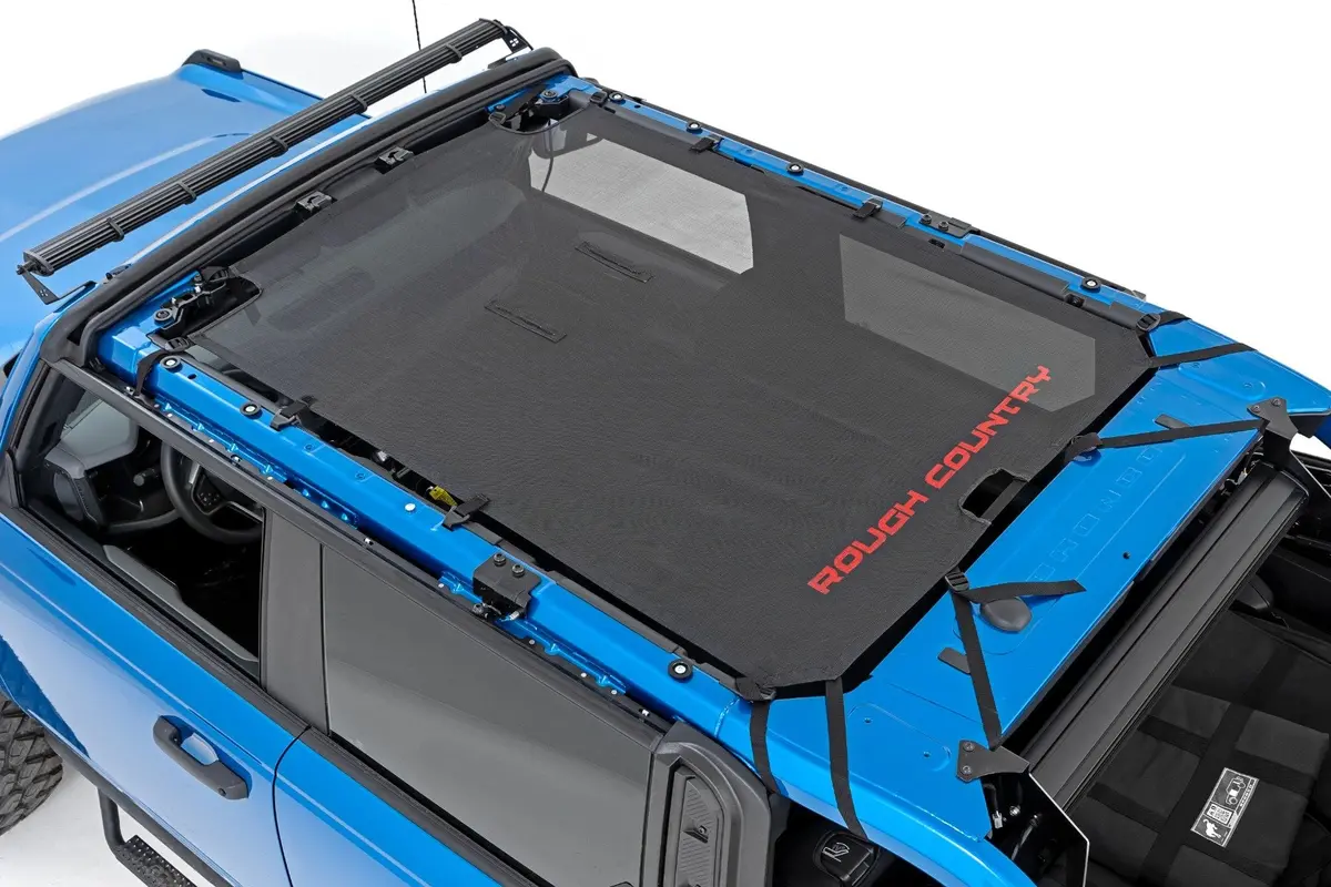 85116 - Mesh Bikini Top Plus - Black - Ford Bronco 4Wd (2021-2025) 2
