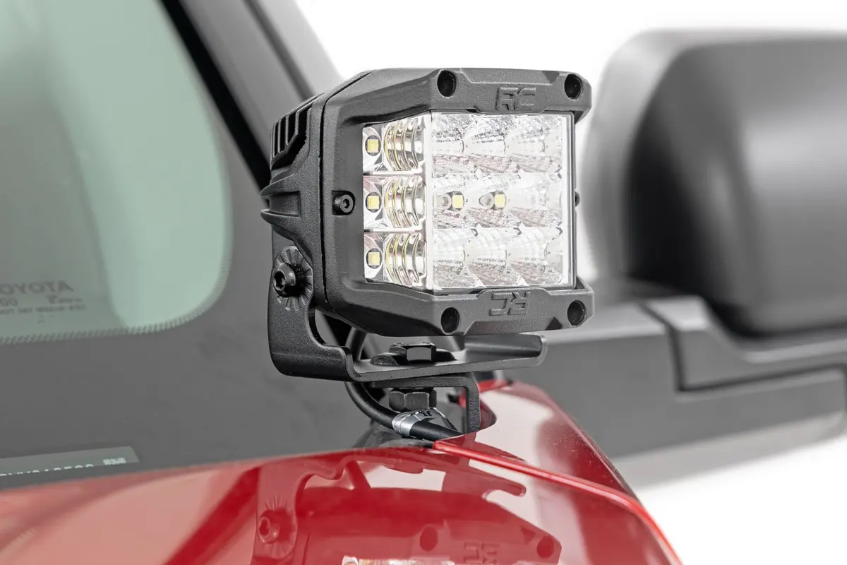 82071 - Led Light Kit - Ditch Mount - 2" Spectrum Pair - Spot - Toyota Tundra (22-25) 1