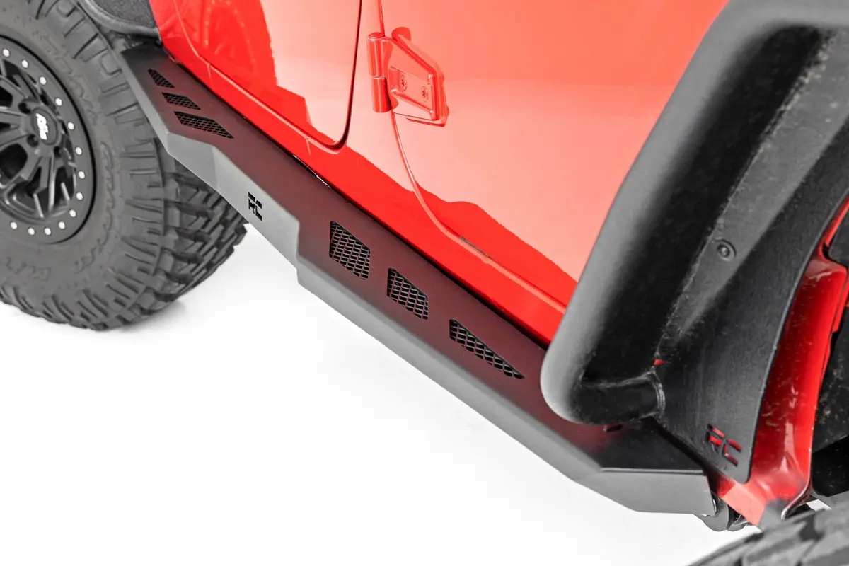 90800  -  Rock Sliders - Heavy Duty - 4-Door - Jeep Wrangler Unlimited 2Wd/4Wd (07-18) 1