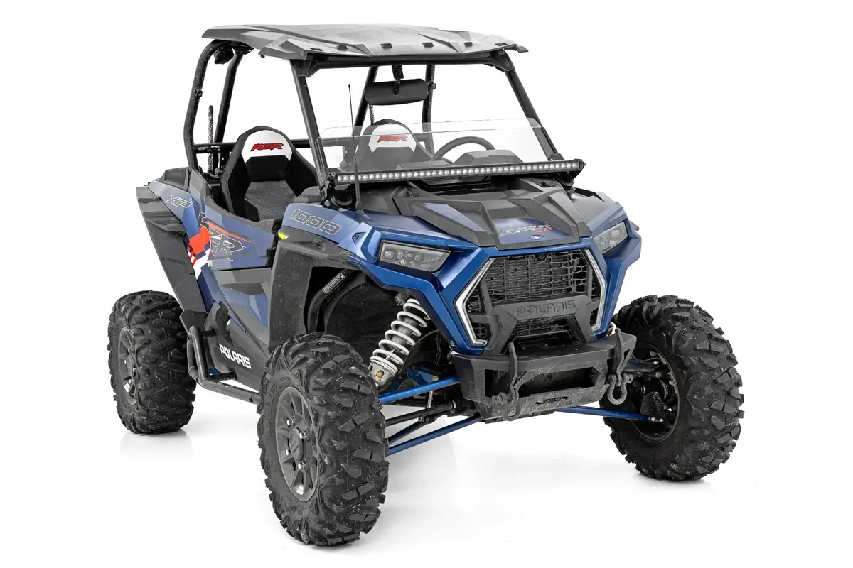 93147 - Led Light Kit - Front Mount - 40" Black Single Row - Polaris Rzr Xp 1000 2