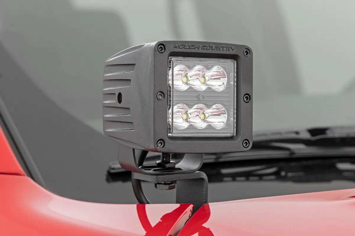 81064  -  Led Light Kit - Ditch Mount - 2" Spectrum Pair - Spot - Nissan Frontier (22-25) 1