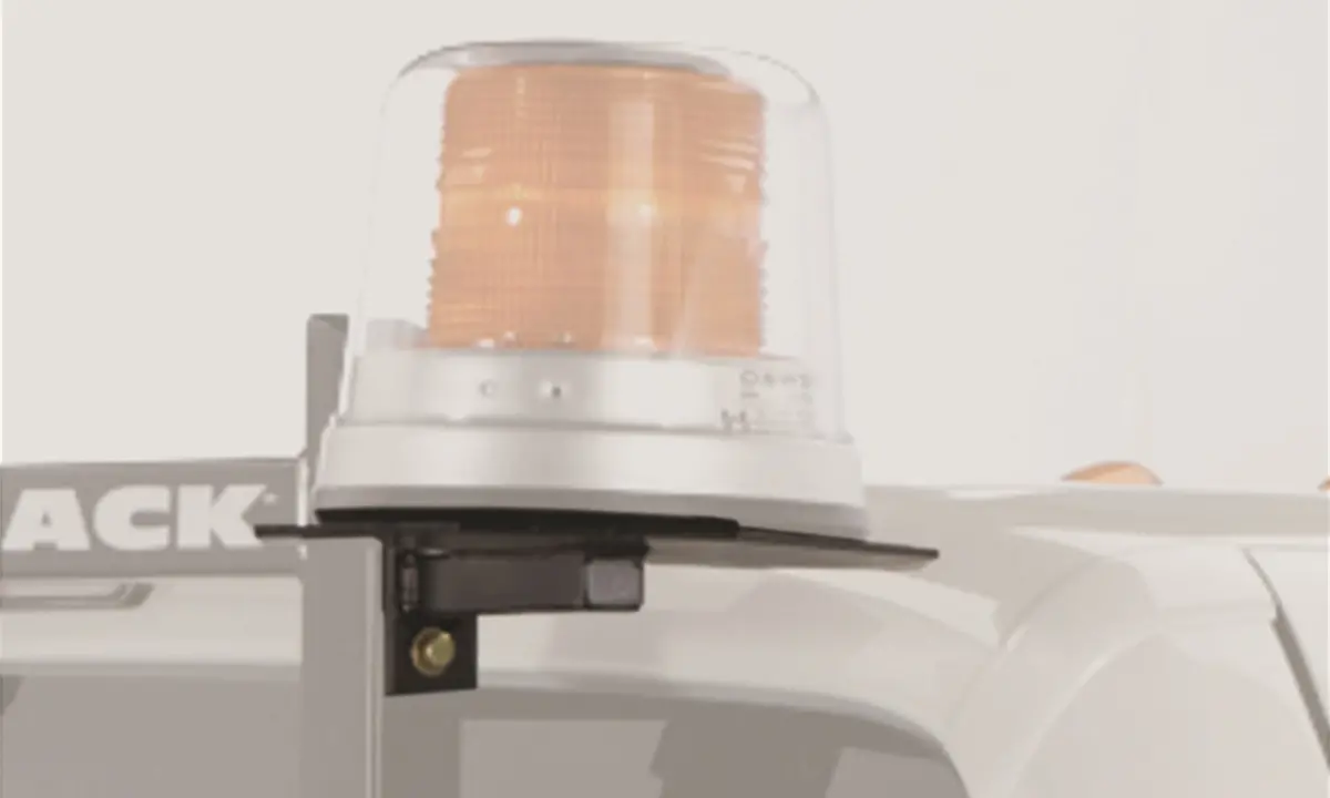 Utility Light Bracket; Universal; 10.5 In. Base, Passenger Side 1