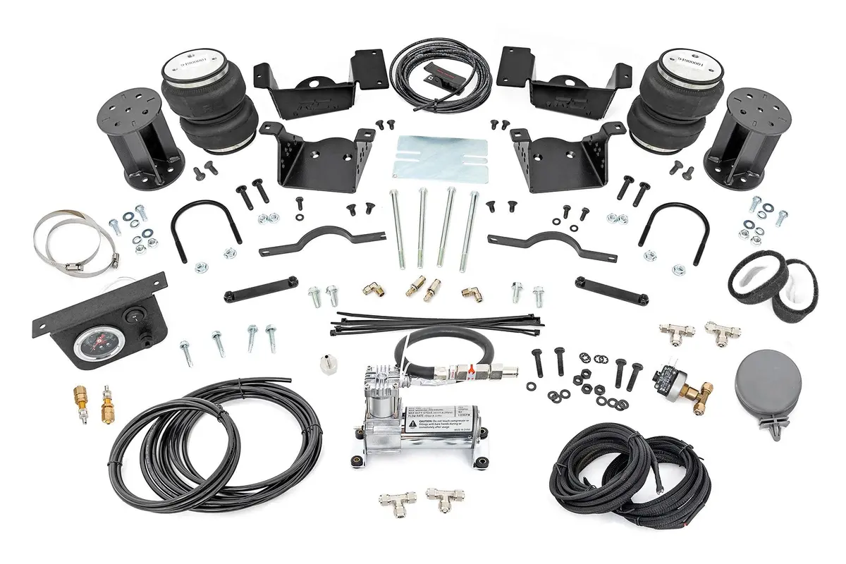100347C  -  Air Spring Kit W/Compressor - 7 Inch Lift Kit - Chevy/Gmc 2500Hd/3500Hd (20-25) 1