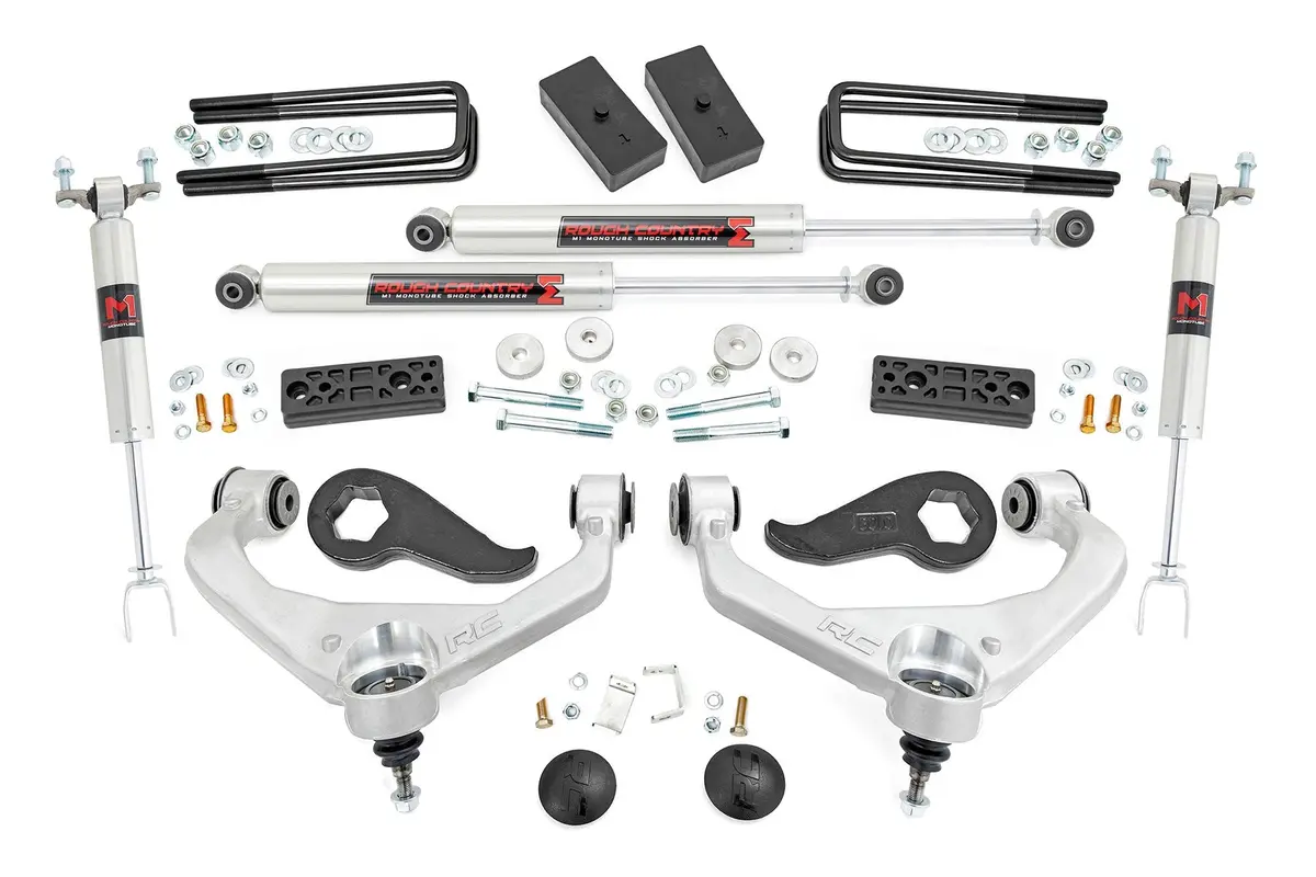 97740  -  3 Inch Lift Kit - Ucas - M1 - W/ Overloads - Chevy/Gmc 2500Hd/3500Hd (20-25) 1