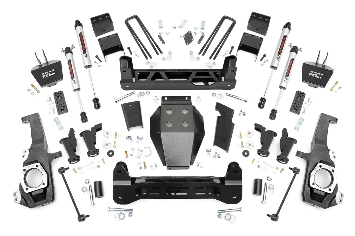 11070  -  5 Inch Lift Kit - Torsion Drop - V2 - Chevy/Gmc 2500Hd/3500Hd (20-25) 1